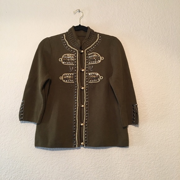 Chico’s Embellished Cardigan - Picture 1 of 10